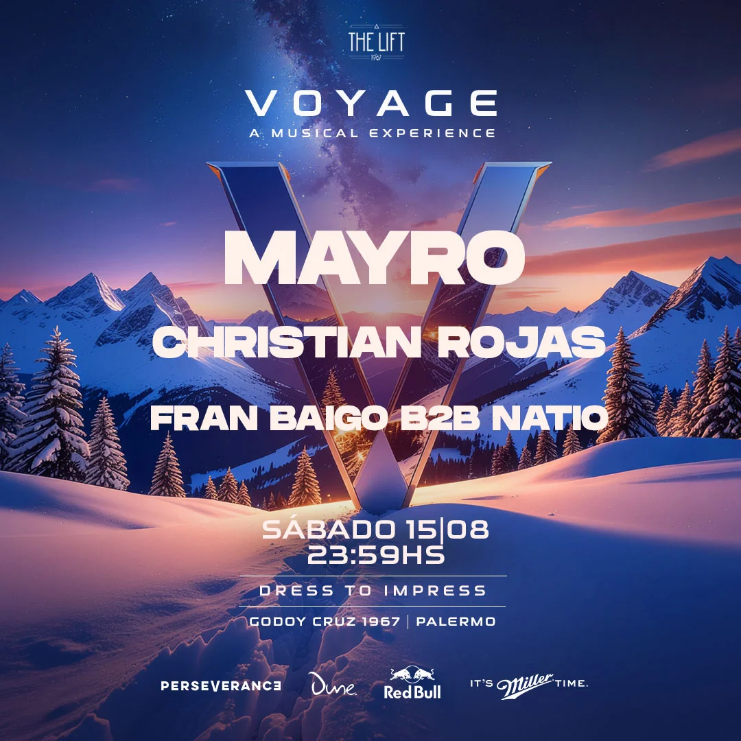VOYAGE | Presents MAYRO + CHRISTIAN ROJAS