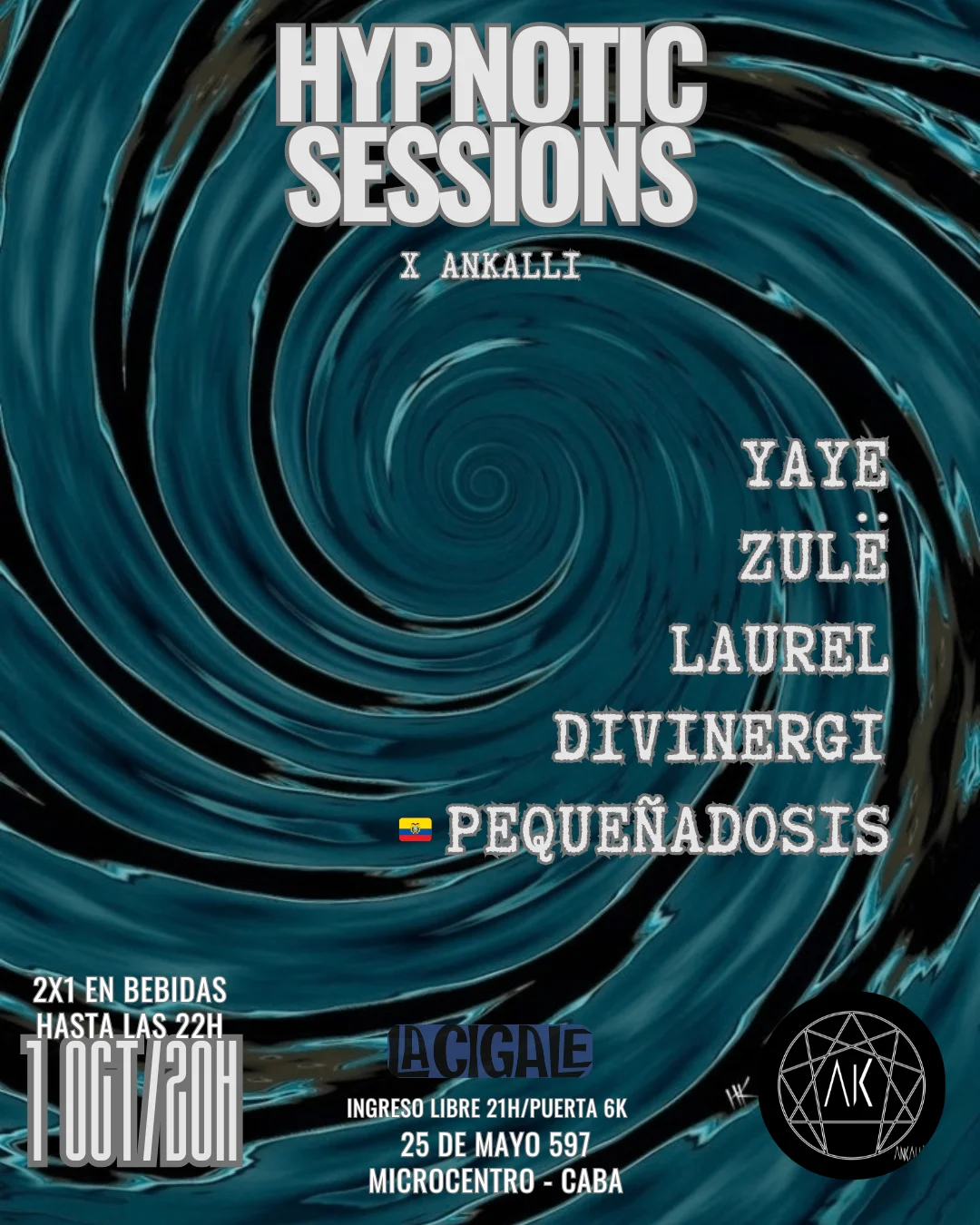 Hypnotic Sessions x Ankalli